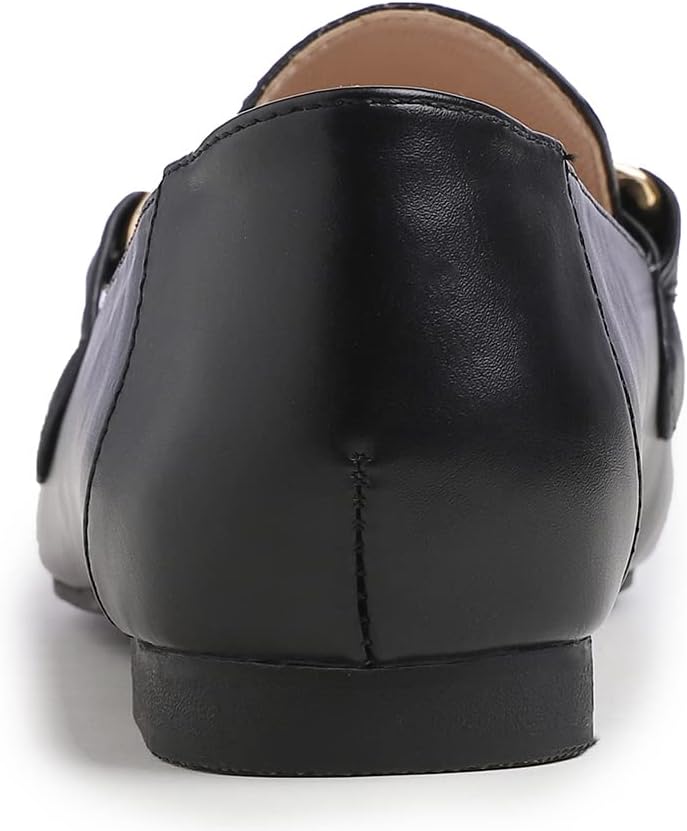 Detalle de Feversole Women's Fashion Dress Comfort Low Heel Office Penny Loafer Flats