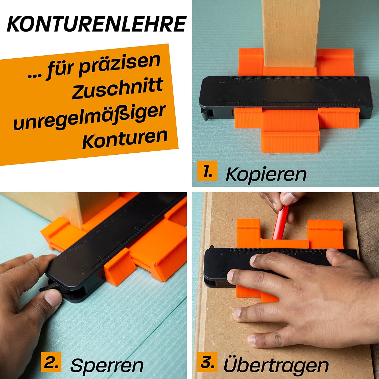 Thumbnail 4 de Hinrichs Laminat Verlegeset 46-teiliges Komplettset – Profi-Set für Laminatverlegung