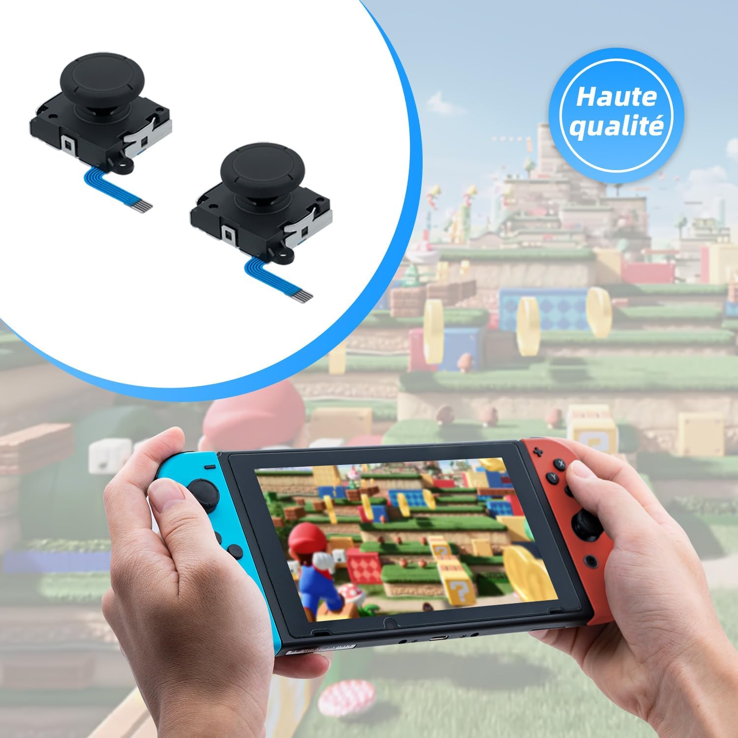 Thumbnail 6 de Tolesum Joysticks analogiques 3D pour Switch
