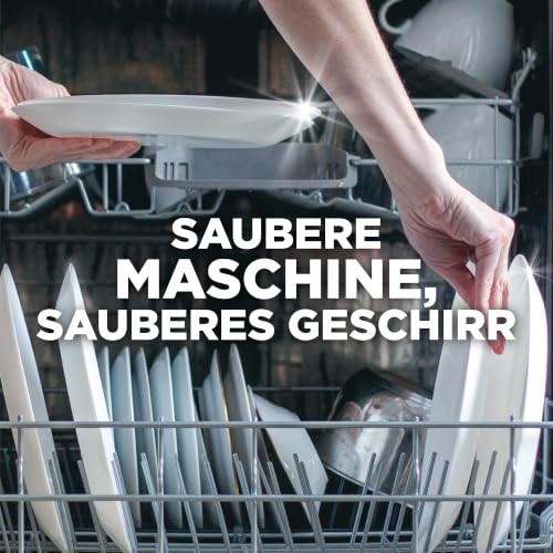 Detalle de Finish Citrus Maschinentiefenreiniger 4 x 250 ml – gründliche Reinigung mit Zitrusduft