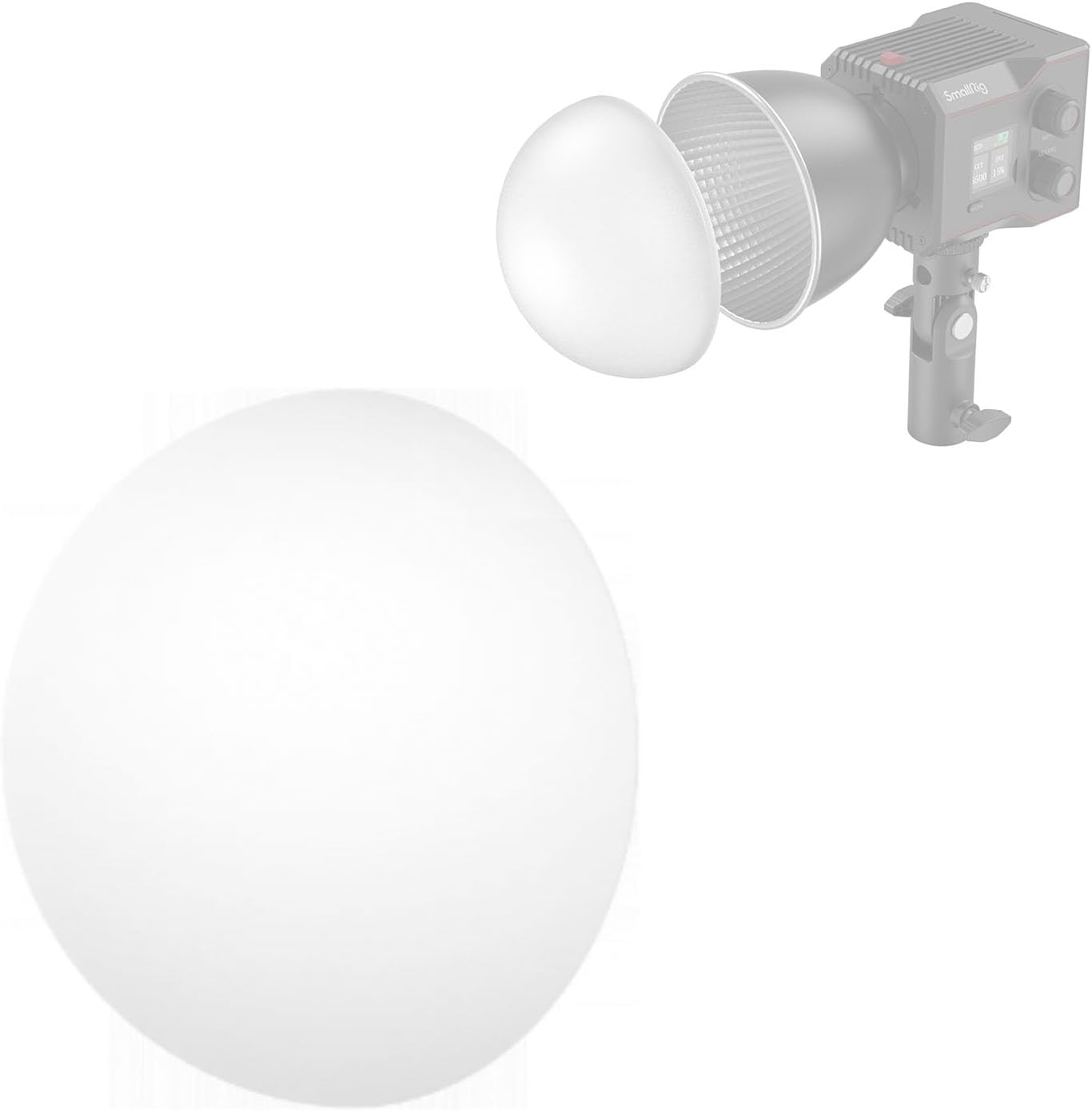 Diffuseur en Silicone SMALLRIG 4529 pour RC 60B COB – diffusion douce pour LED vidéo