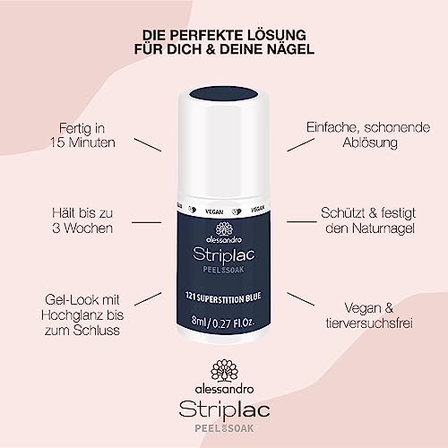 Thumbnail 4 de alessandro Striplac UV-Nagellack Superstition Blau 8 ml 💅