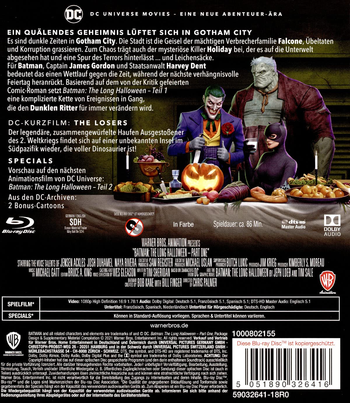 Thumbnail 1 de Batman: The Long Halloween – Teil 1 [Blu-ray] von Warner Bros.