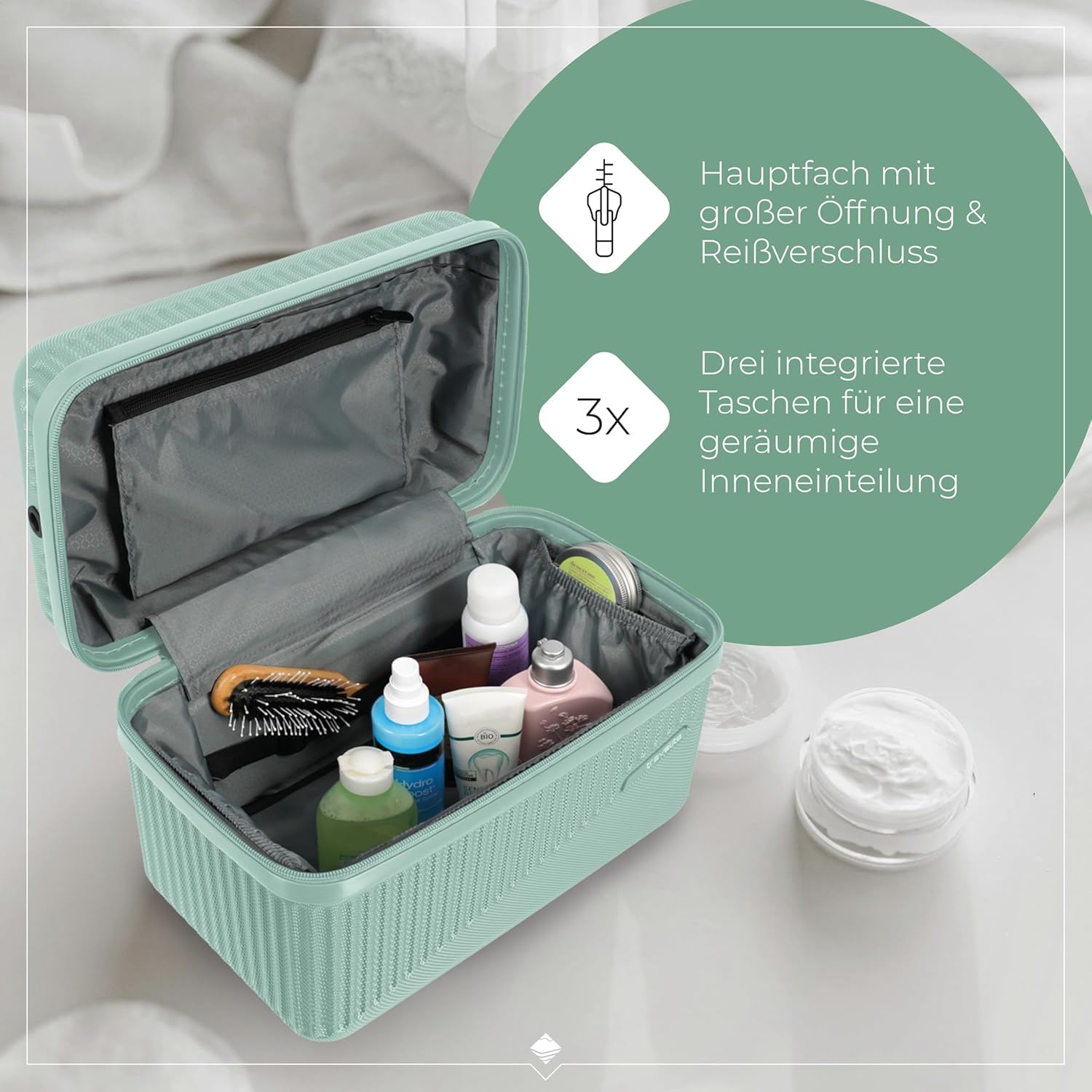 Detalle 2 de travelite Beautycase Bali 17 Liter