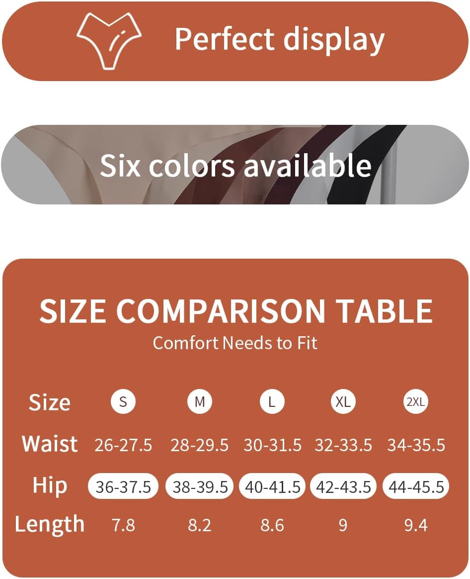 Detalle de Hellopopgo seamless thong 6-pack for women