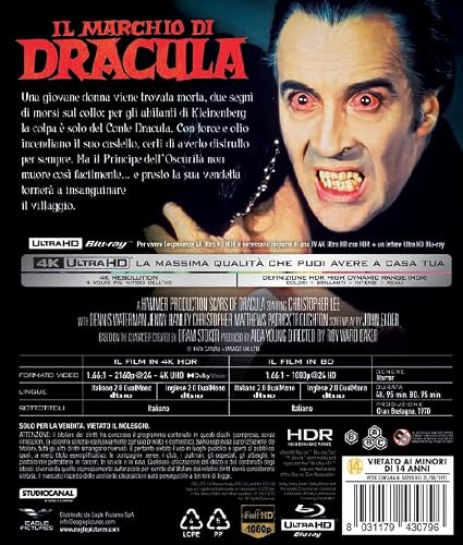 Thumbnail 1 de Il Marchio Di Dracula - 4Kult (Bd 4K + Bd Hd) di Eagle Pictures