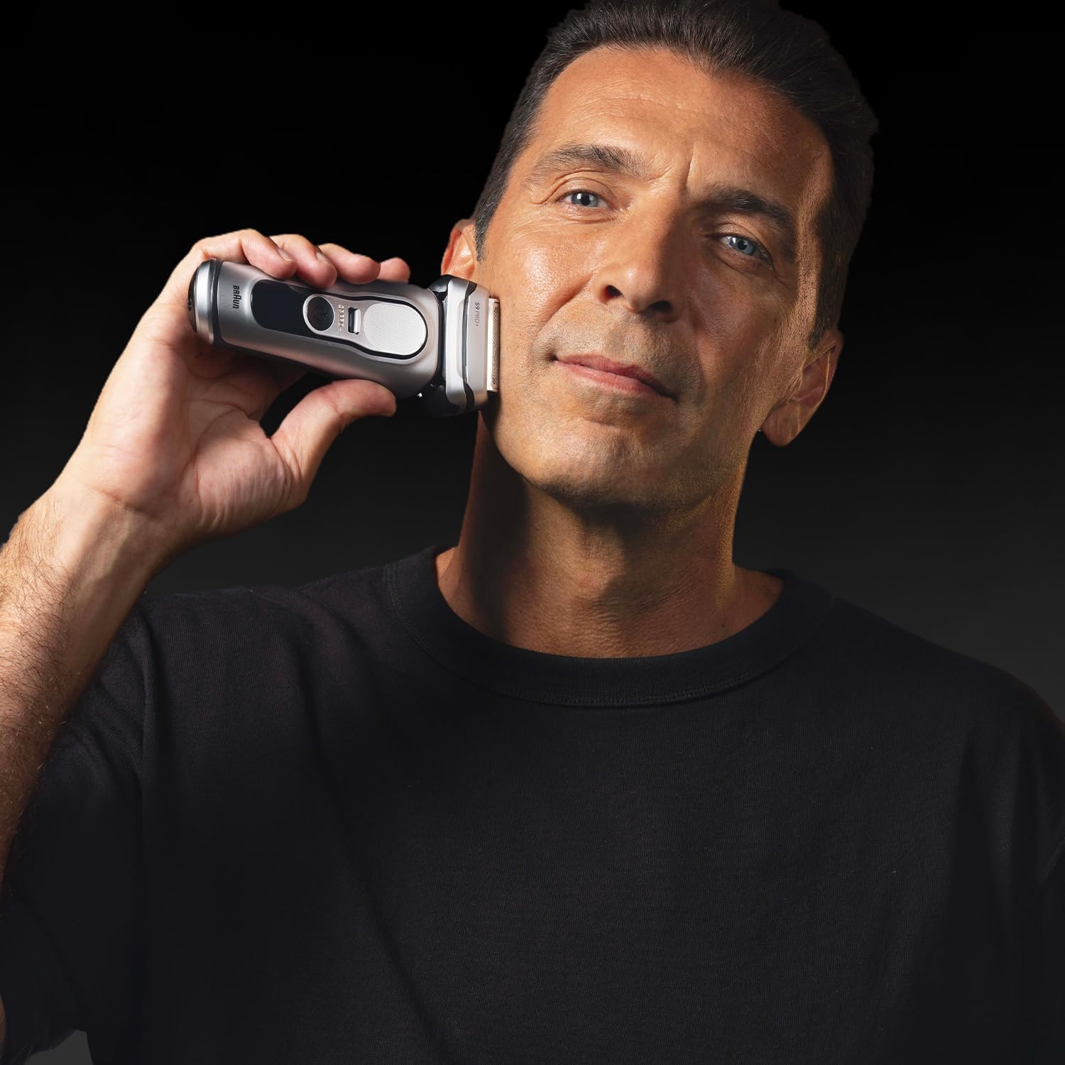 Thumbnail 1 de Braun Series 9 PRO + Rasoio Elettrico Barba Wet & Dry 5+1 Lame di Precisione Ultra Sottili – 9617PSI, Argento