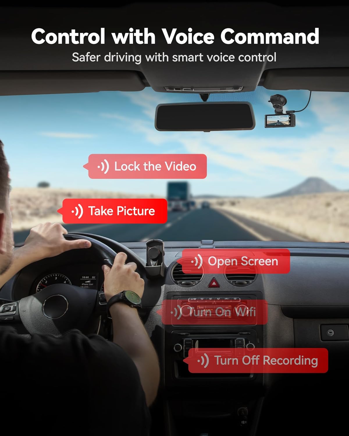Detalle de REDTIGER F7N Touch 4K Dash Cam