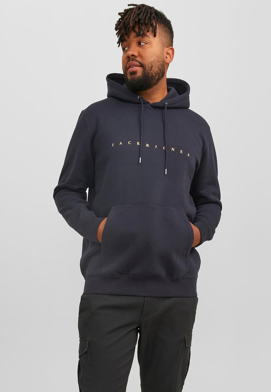 Detalle de JACK & JONES Jjestar JJ Noos Pls Sweat À Capuche – Sweatshirt Homme