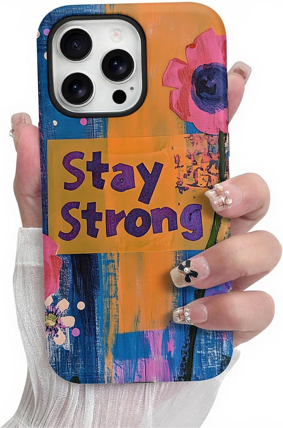 Detalle de Floral iPhone 16 Pro Max Case