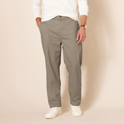Thumbnail 5 de Amazon Essentials Men's Classic-Fit Wrinkle-Resistant Chino Trouser, Dark Brown, 34W / 29L
