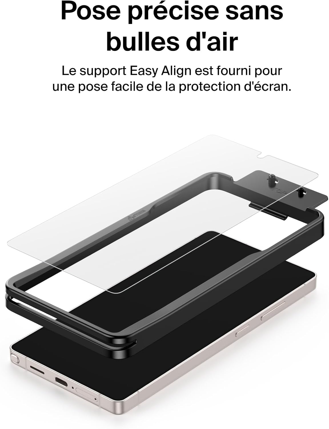 Thumbnail 2 de Belkin ScreenForce Titan EcoGuard Protection d'Écran avec Filtre Lumière Rouge pour Samsung Galaxy S26 Ultra