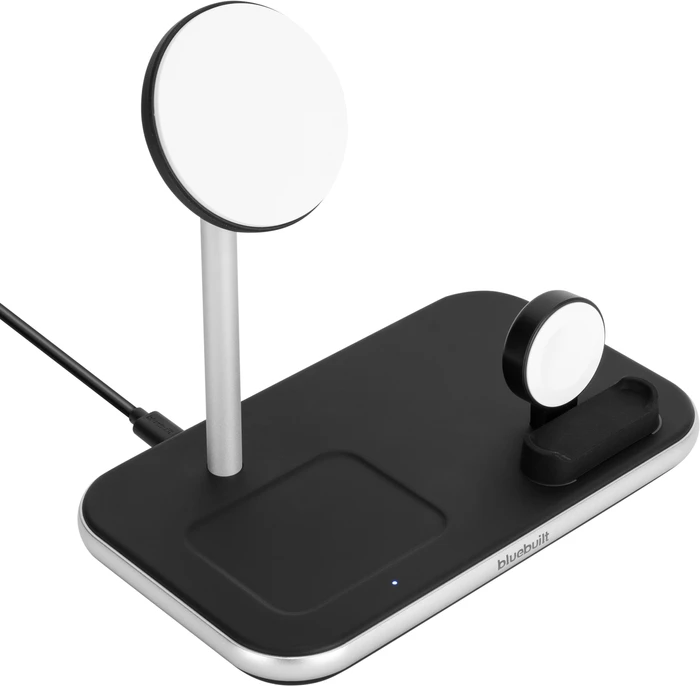 Thumbnail 9 de BlueBuilt 3-in-1 kabelloses Ladegerät mit Qi2 (15 W) und Magner, schwarz