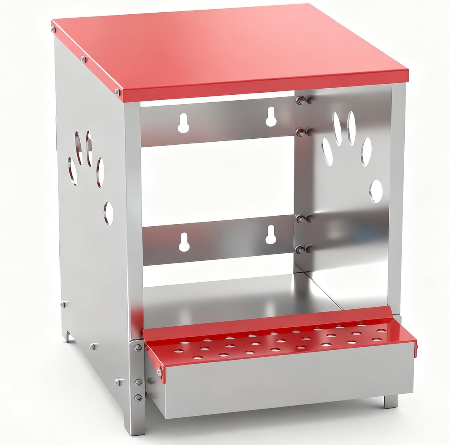 Detalle de Chicken Nesting Box in Galvanized Steel