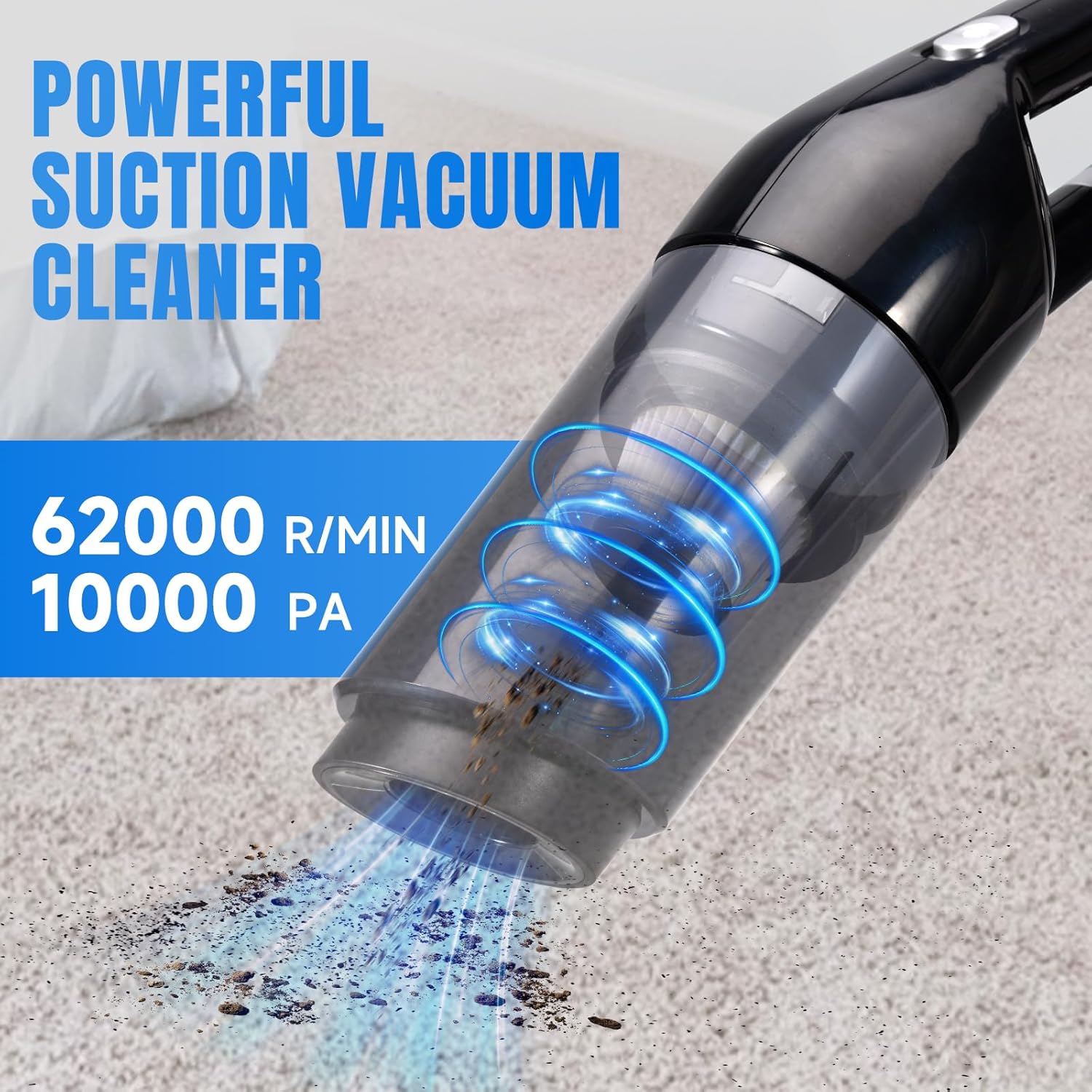 Thumbnail 1 de OMXA Handheld Vacuum Cleaner: 10,000 Pa Cordless Power in a Lightweight, Rechargeable Unit