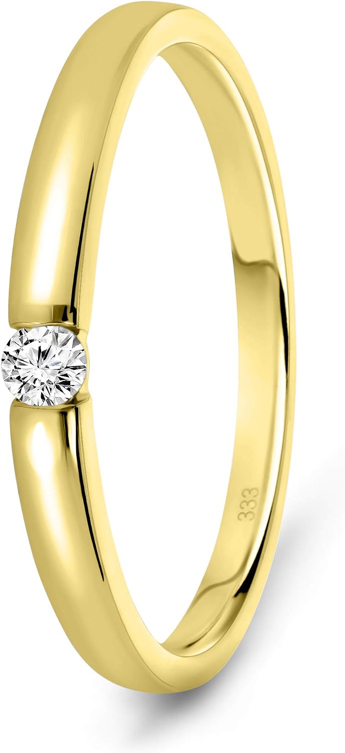 Detalle de MIORE anello solitario diamante 0,05 ct 💍