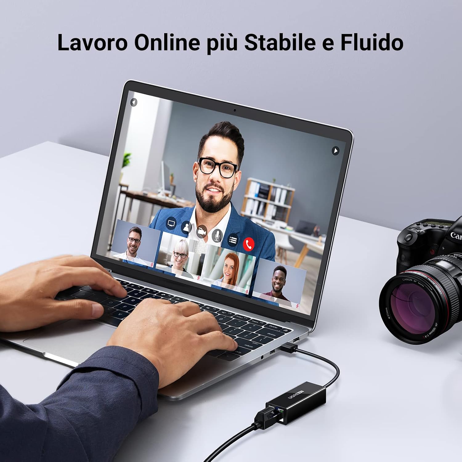 Thumbnail 2 de UGREEN Adattatore USB a Ethernet RJ45 per Switch, Mi Box S/3, MacBook Pro/Air e altri dispositivi