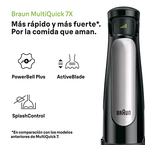 Thumbnail 2 de Braun Minipimer 7 MQ7087X batidora de mano 1.000 W 🥣