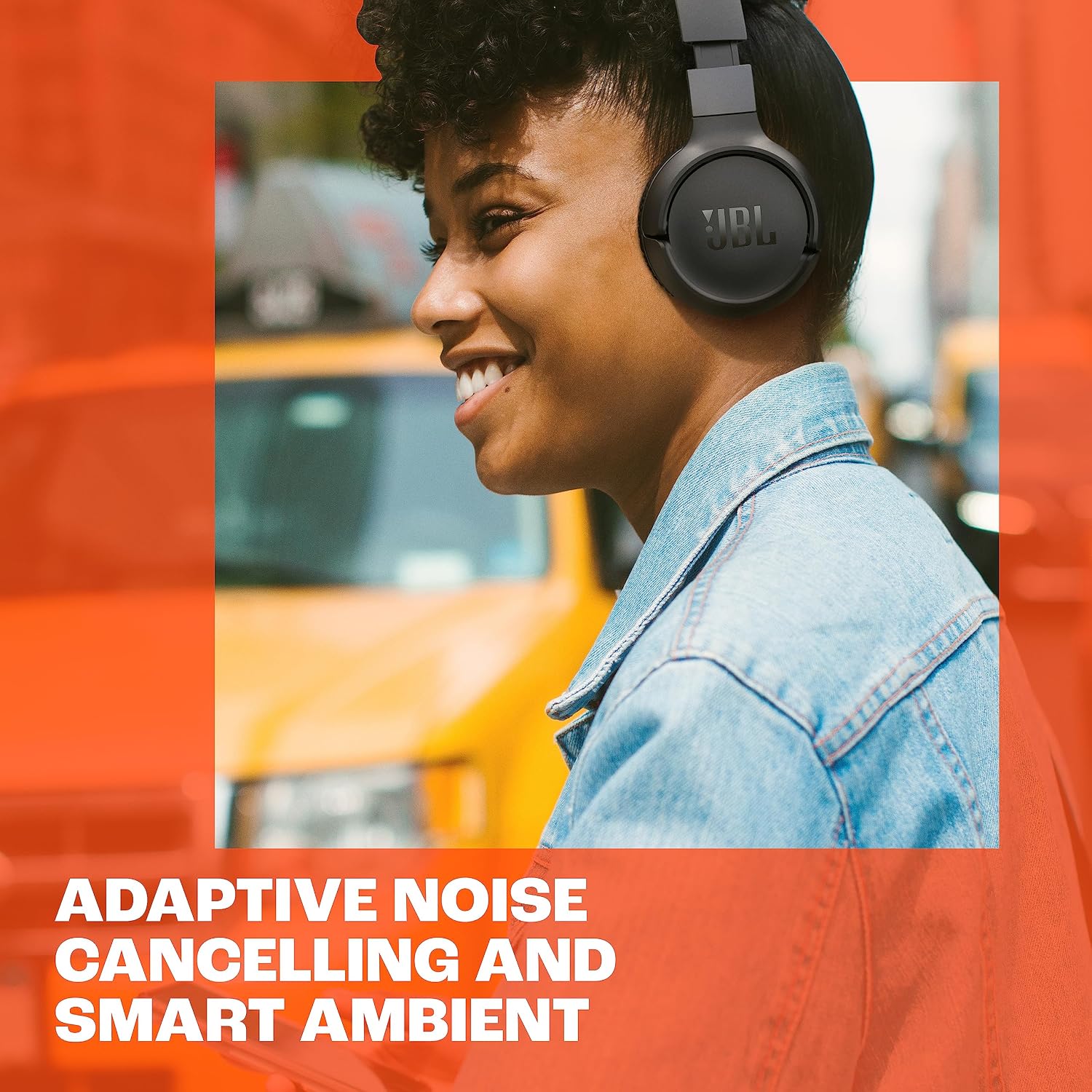 Detalle de JBL Tune 670NC JBLT670NCPURAM Wireless On-Ear Headphones, Purple