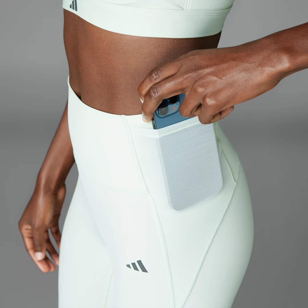 Detalle de Adidas Mallas 7/8 Tailored HIIT Training en verde