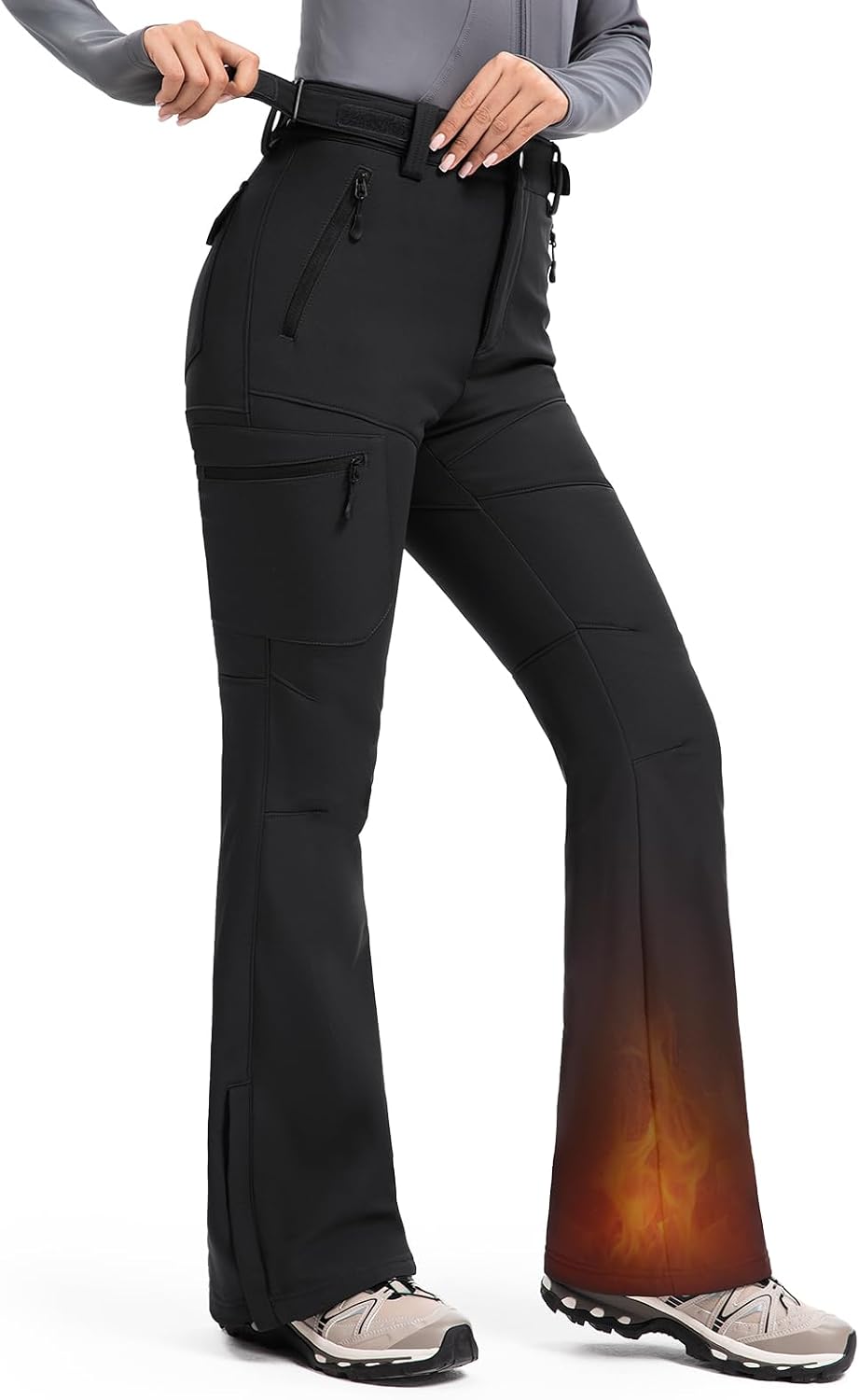Detalle de Moosehill Women's Snow Ski Pants 5 Pockets
