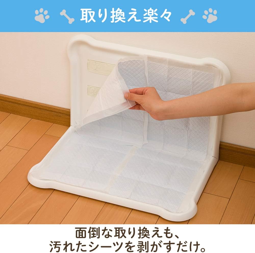 Detalle de アイリスオーヤマ P-SPTW シーツぴたっとトレー ワイド ホワイト|シーツ固定・水洗い対応