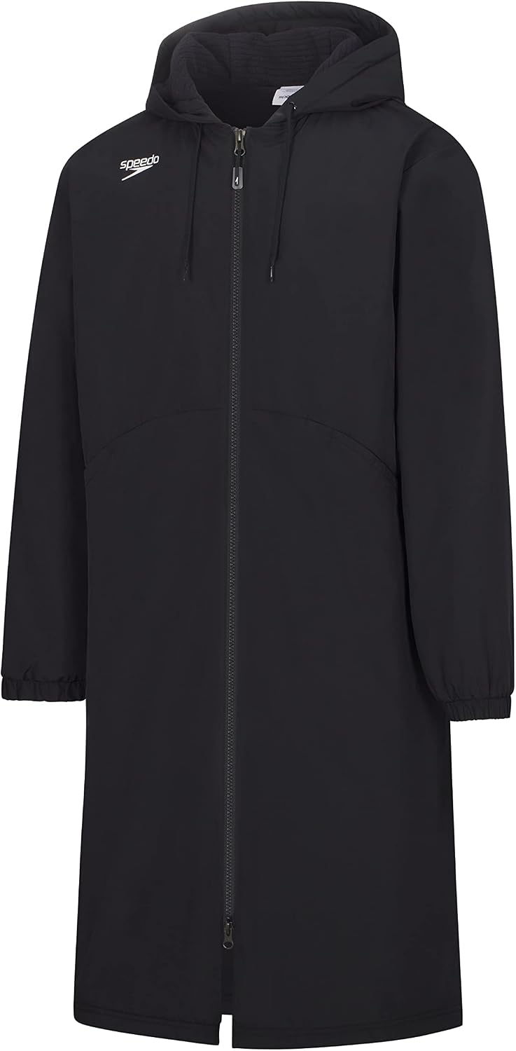 Detalle de Speedo Unisex Parka with Fleece Lining and Water-Resistant Shell