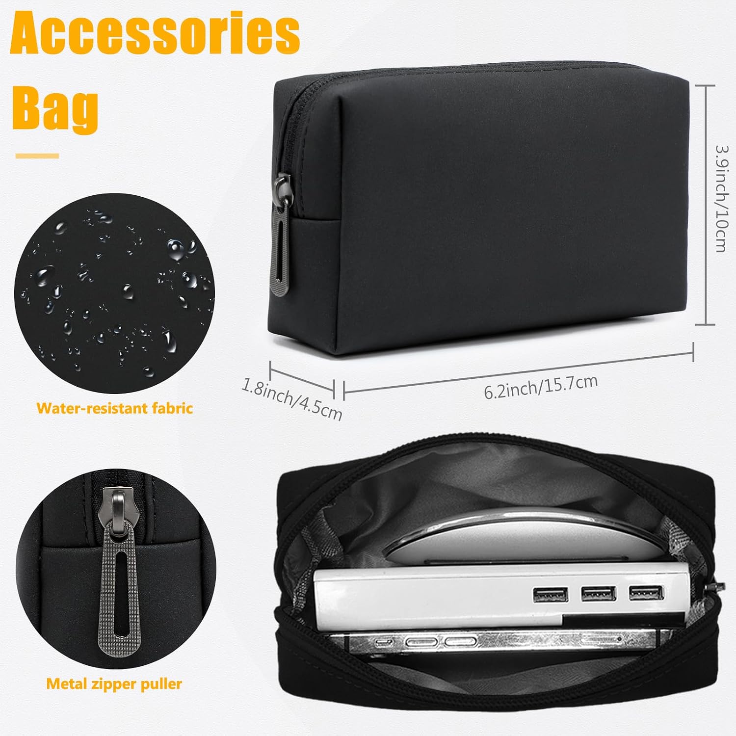 Detalle de HYZUO 13 Inch laptop sleeve with stand