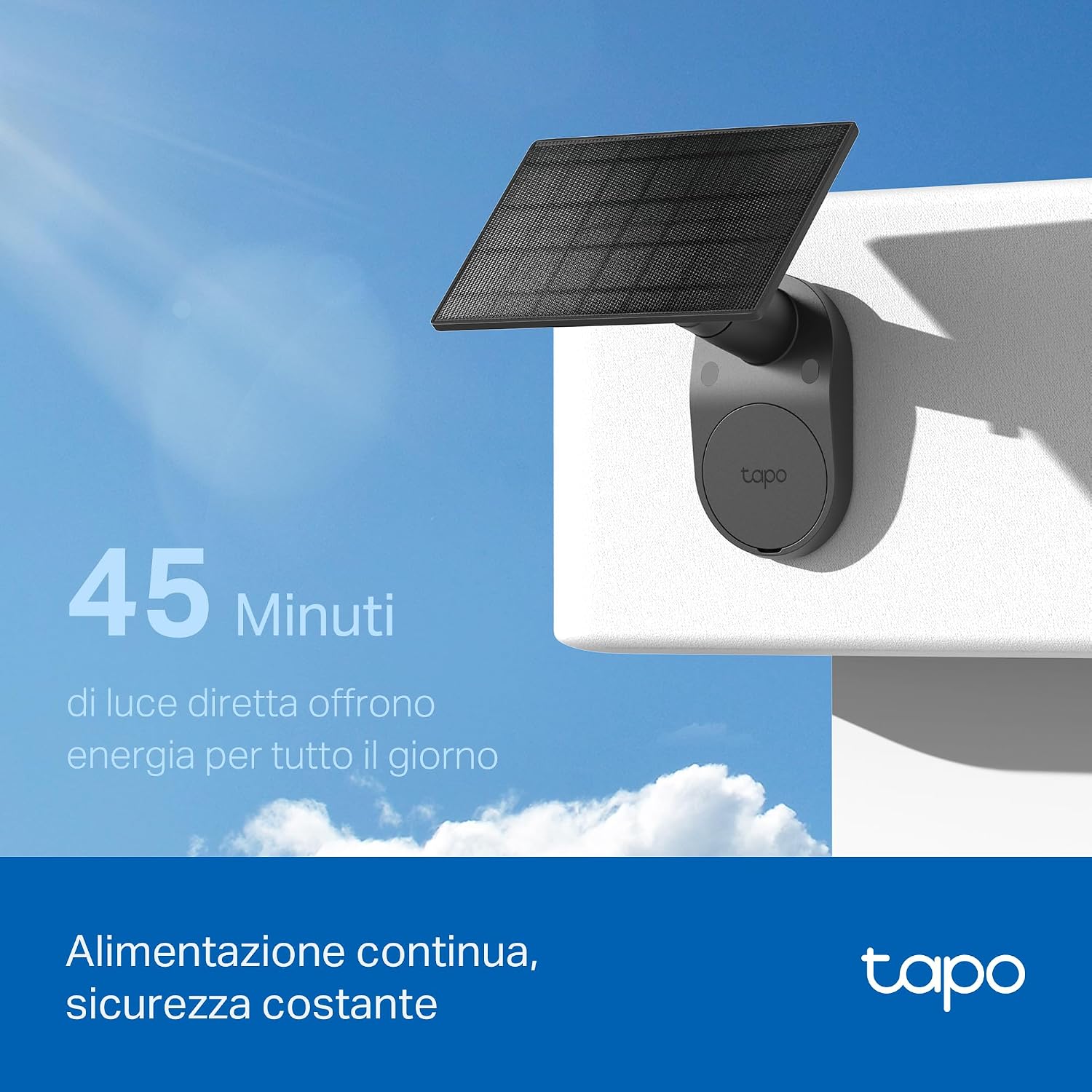 Detalle 1 de Tapo C411 KIT Telecamera Solare 6400mAh