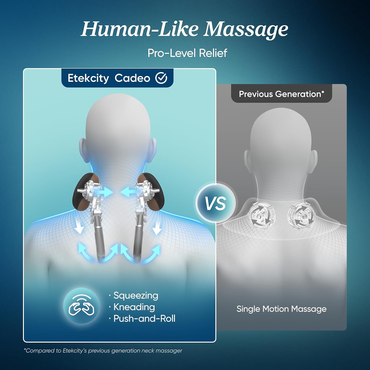 Detalle de Etekcity Cordless Neck Massager ⚙