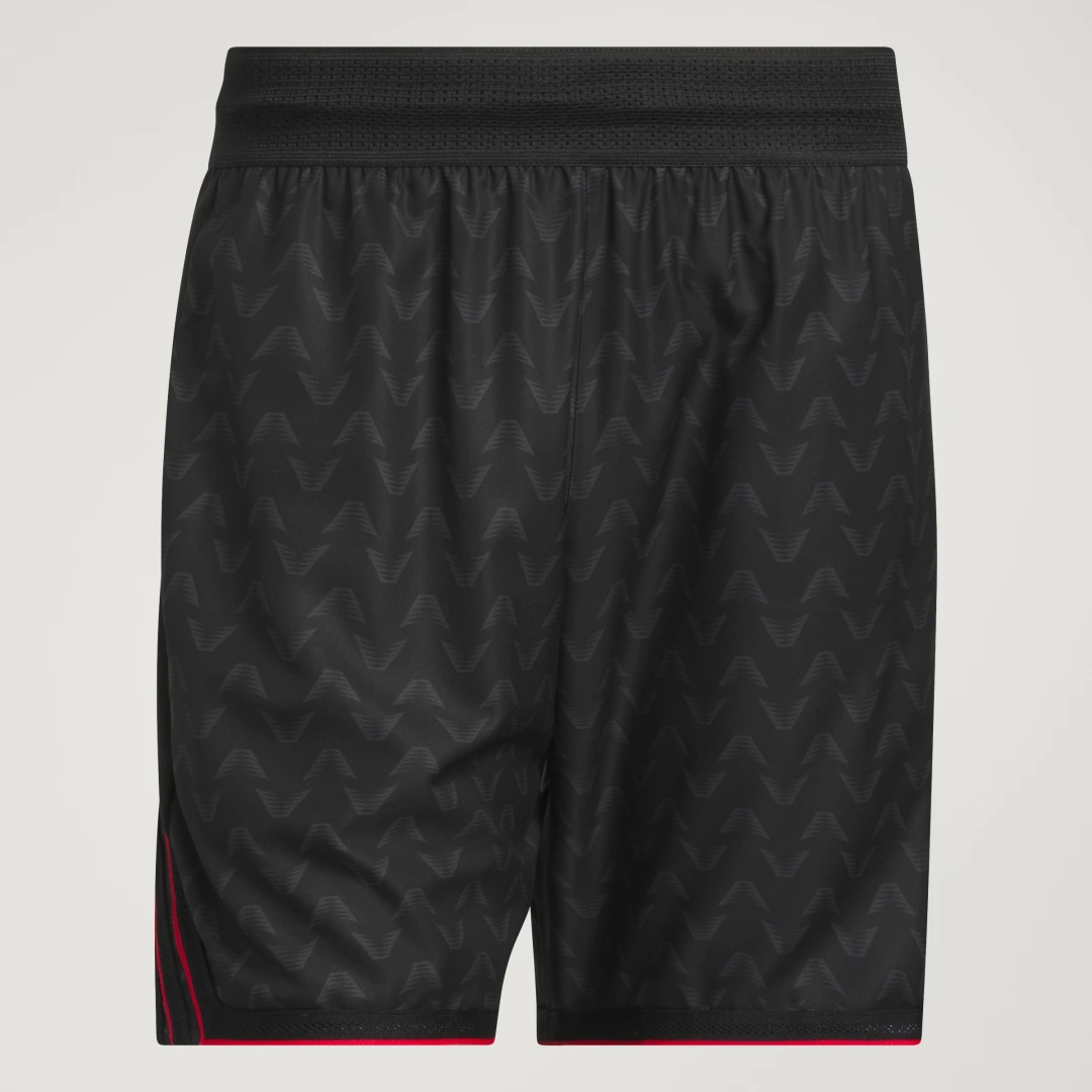 Detalle 2 de Pantalón corto Anthony Edwards Crazy Lite AOP de Adidas: negro, versatilidad para entrenar y jugar