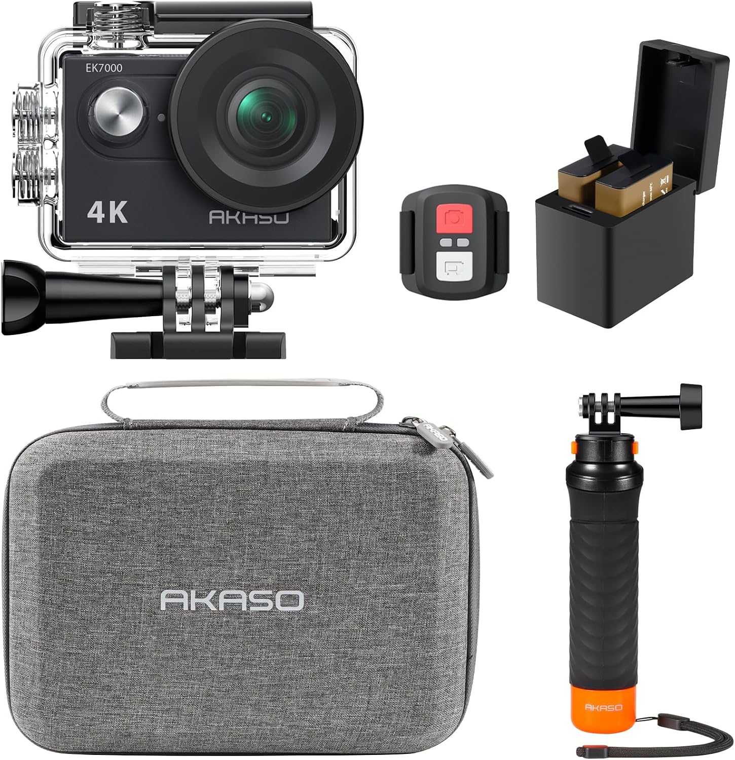 Detalle de AKASO EK7000 4K Action Camera Bundle