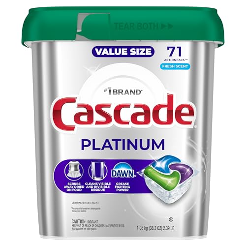 Thumbnail 8 de Cascade Platinum Dishwasher Pods, Fresh - 71-Count