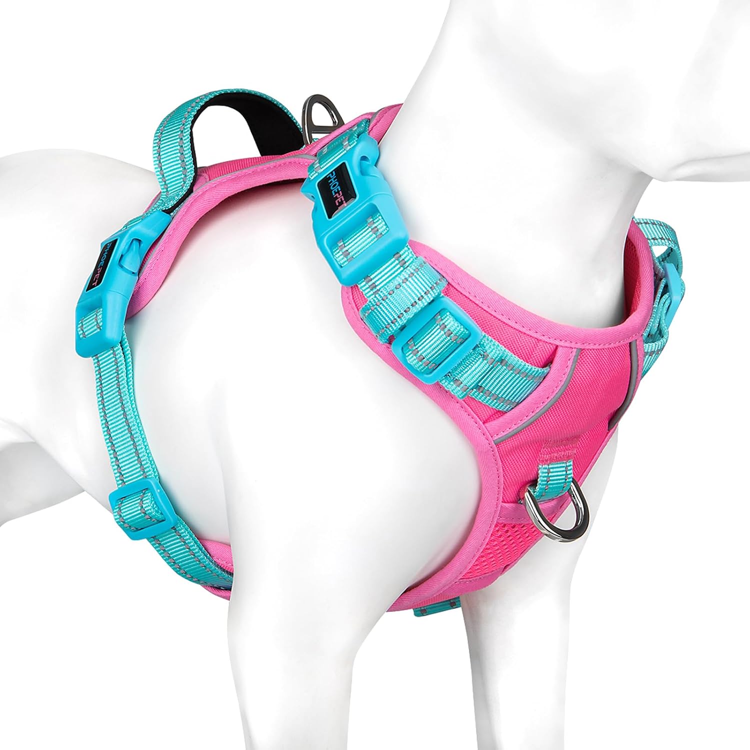 Detalle de PHOEPET Anti-Zug Hundegeschirr L