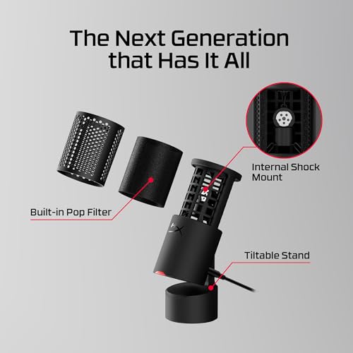 Thumbnail 3 de HyperX SoloCast 2: Compact USB Condenser Microphone for PC