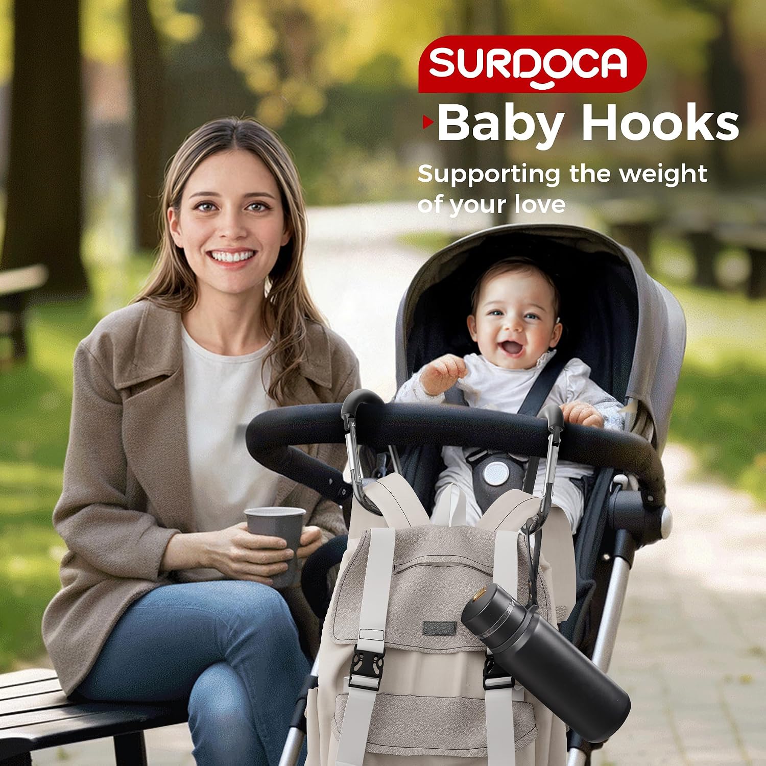 Detalle 2 de SURDOCA Buggy Clips Upgrade Pram Clips