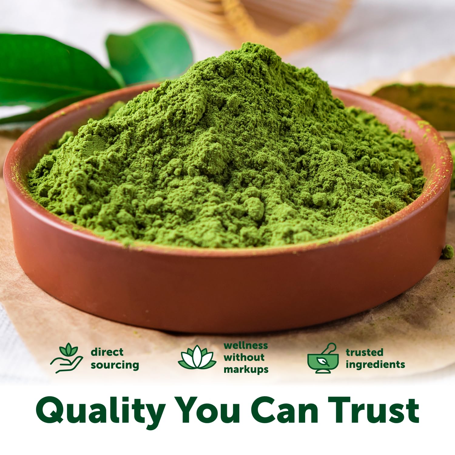 Thumbnail 6 de Micro Ingredients Matcha Green Tea Powder 1 lb