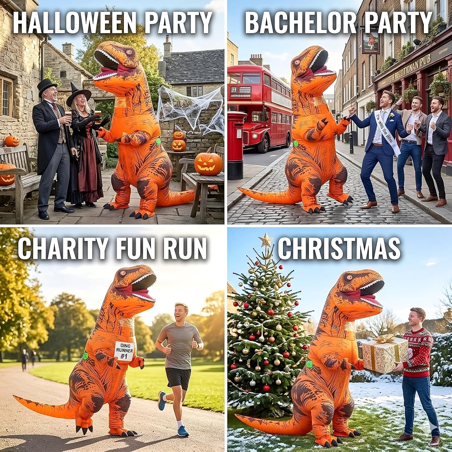 Thumbnail 1 de Rafalacy T-rex Inflatable Costume