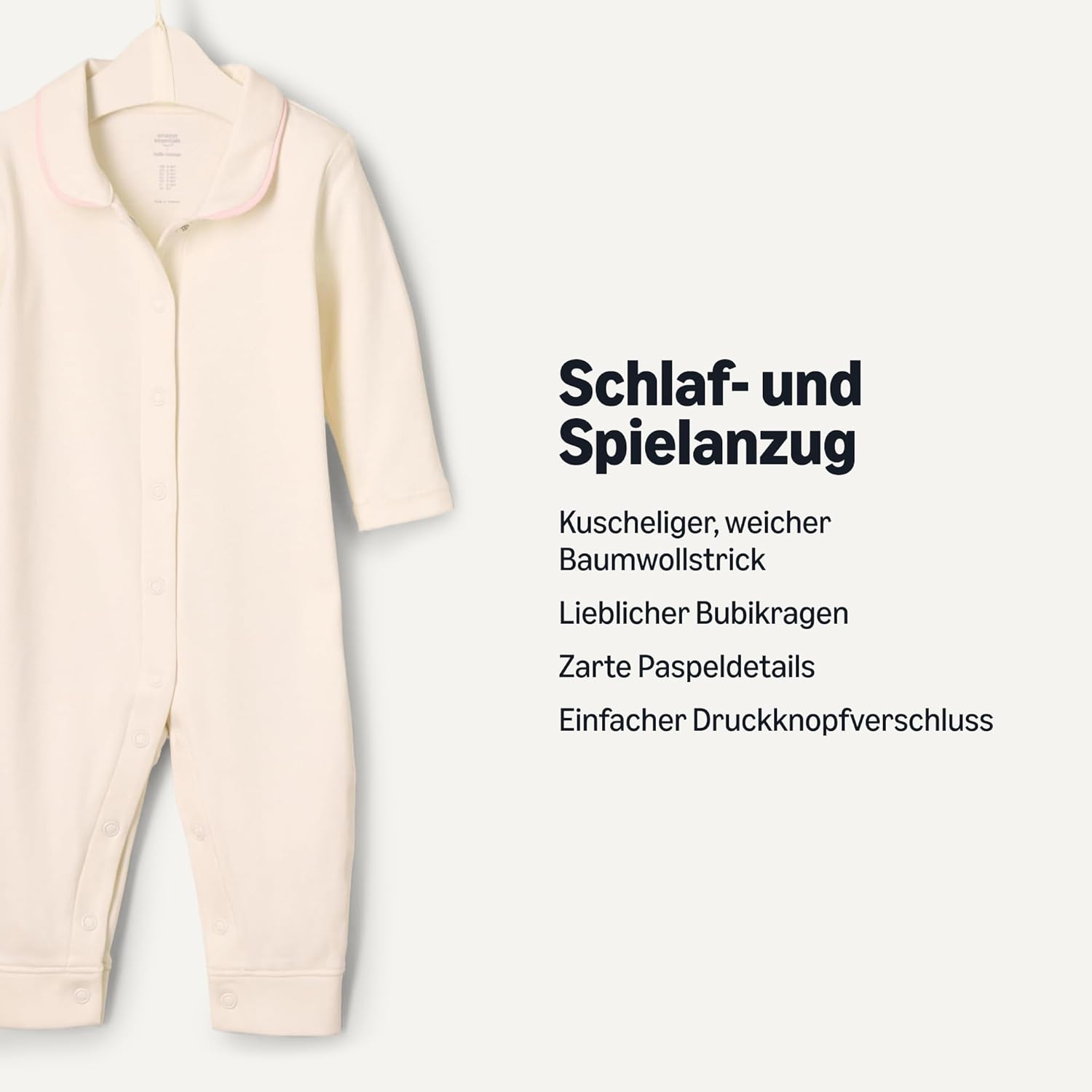 Thumbnail 1 de Amazon Essentials x Sofia Grainge Baby-Fußloser Schlafanzug (2er-Pack) – unisex