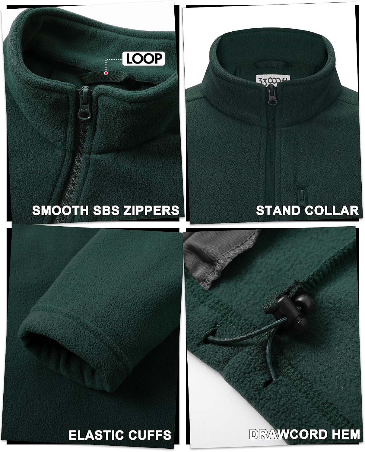 Thumbnail 4 de 33,000ft Men's Fleece Jacket