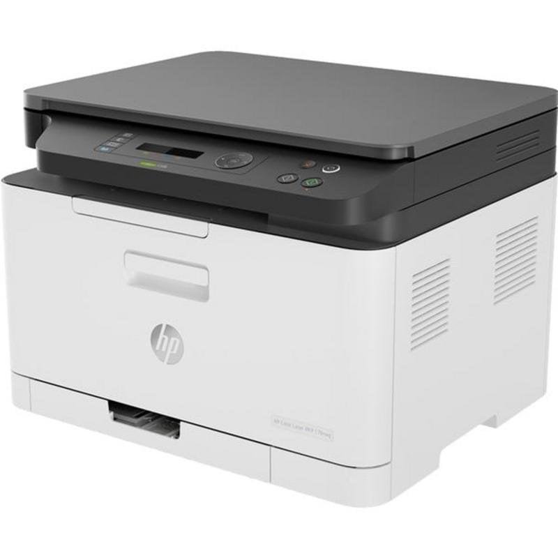 Detalle de HP Color Laser MFP 178nwg: Multifunción láser color con WiFi para oficinas compactas