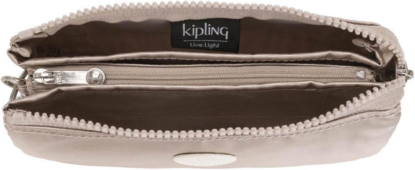 Thumbnail 6 de Kipling Creativity L Große Geldbörse, Beutel, Etuis – Metallic Glow Silber
