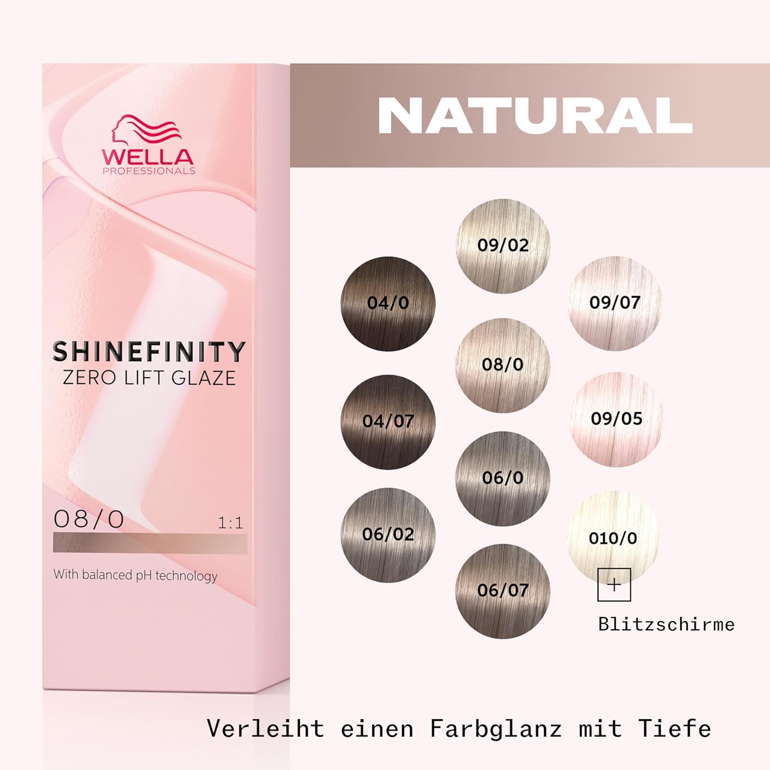 Detalle de Wella Professionals Shinefinity Glaze – Demi-permanent, pH-neutral und vegan