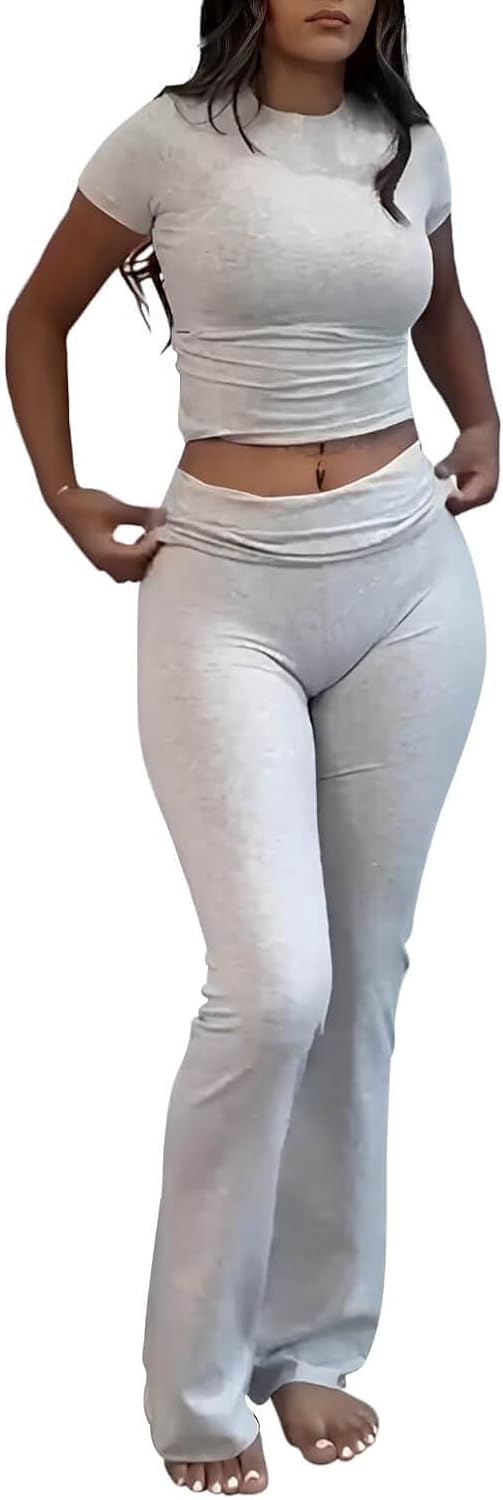 Detalle de AYWA Women's 2 Piece Lounge Set — Casual Pajamas