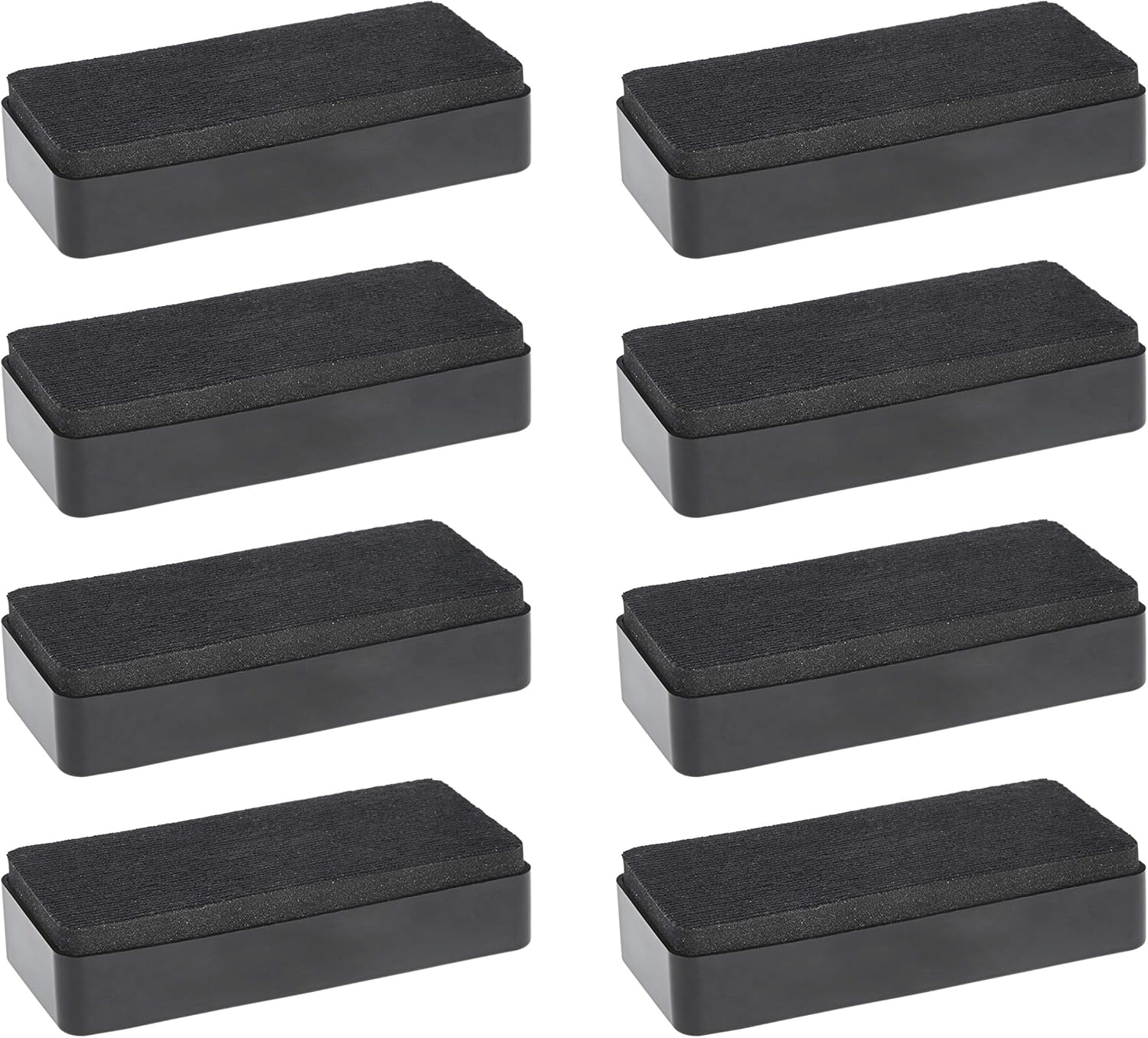 Thumbnail 1 de Amazon Basics Whiteboard Eraser Pack 8 🧽