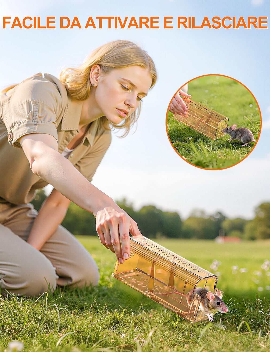 Thumbnail 6 de TAKRINK Trappola per Topi 17 cm 🪤