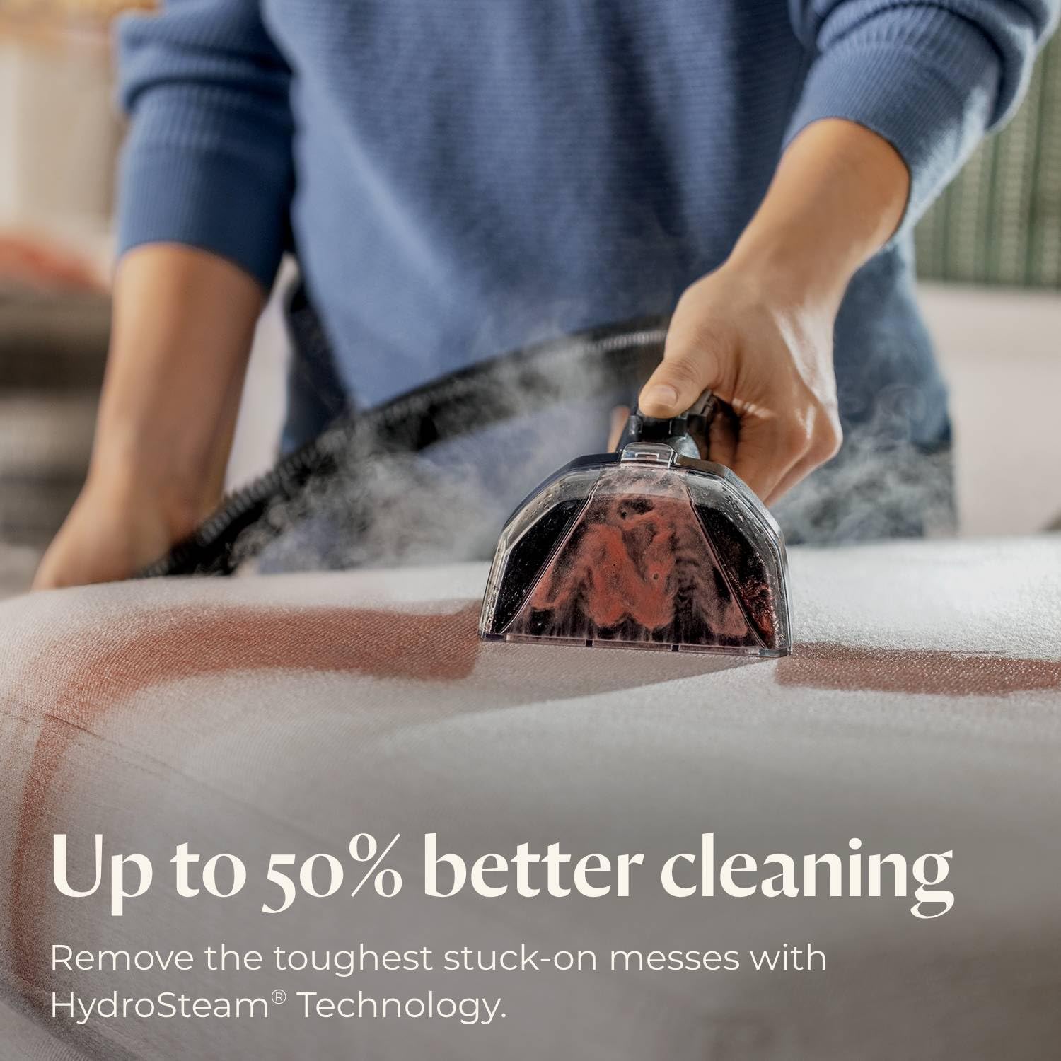 Detalle 2 de BISSELL HydroSteam 64 oz carpet cleaner 🧽