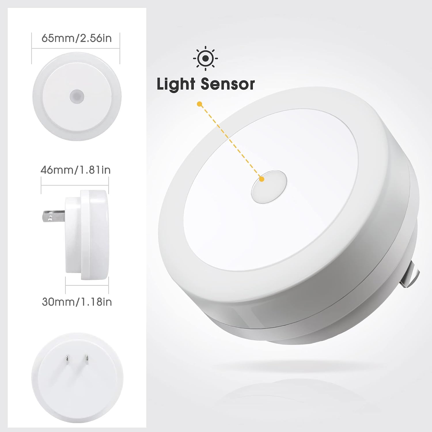 Thumbnail 4 de Briignite LED night lights 2-pack