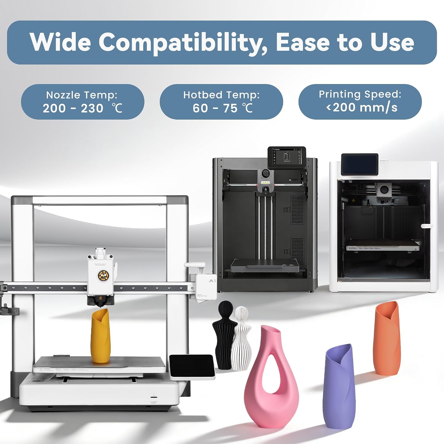 Thumbnail 6 de TINMORRY Matte PLA Filament 1.75mm