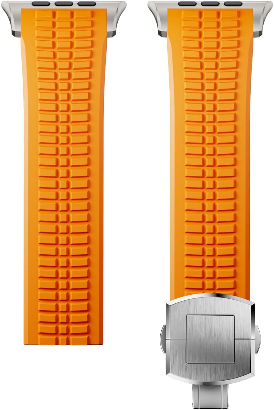 Thumbnail 6 de VKEOO Modern Silicone Watch Band for iWatch Ultra 2 / Ultra & Series 10–7 (44mm–49mm)